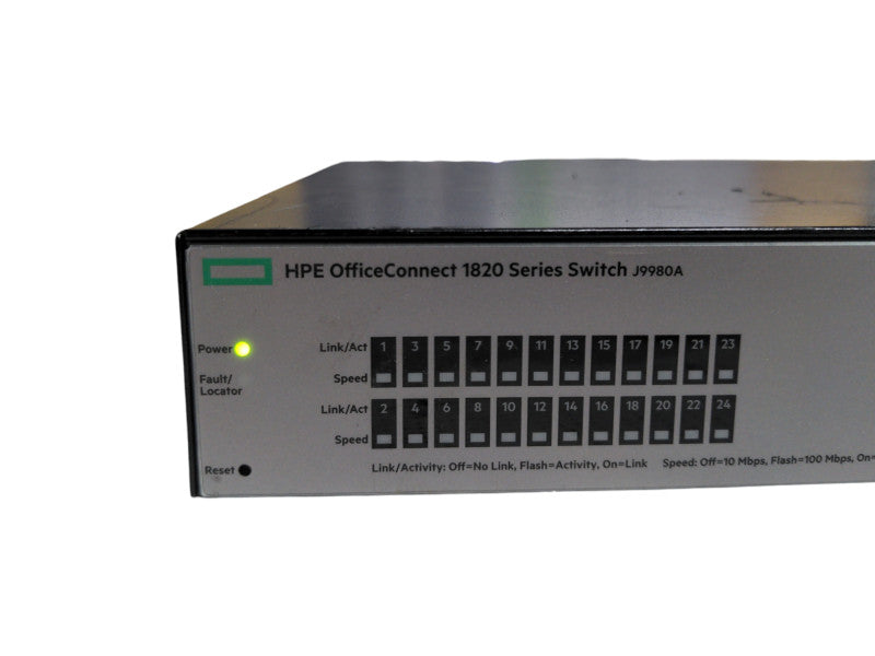 HP OfficeConnect 1820-24G J9980A 24-port w/ 2 SFP Gigabit switch