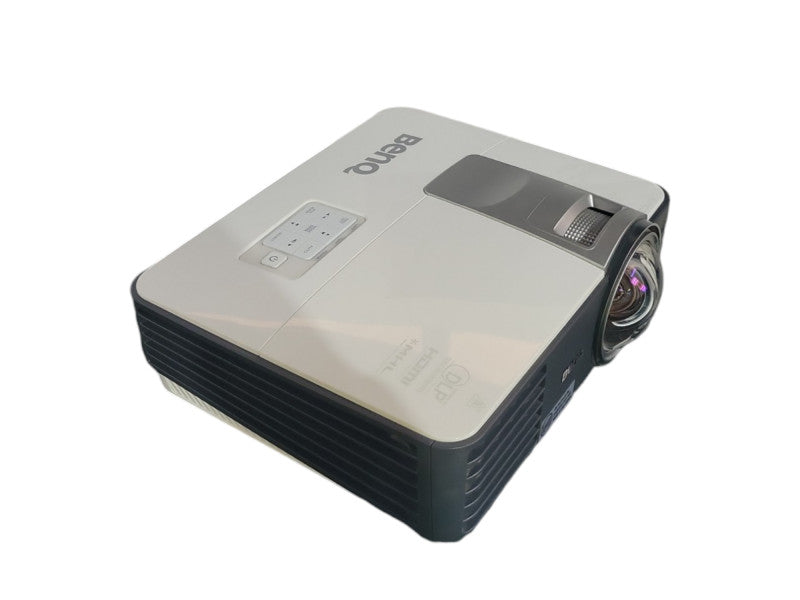 BenQ MW824ST Short-Throw Projector 720p WIDE HD CINEMA 6512 Lamp Hours READ !