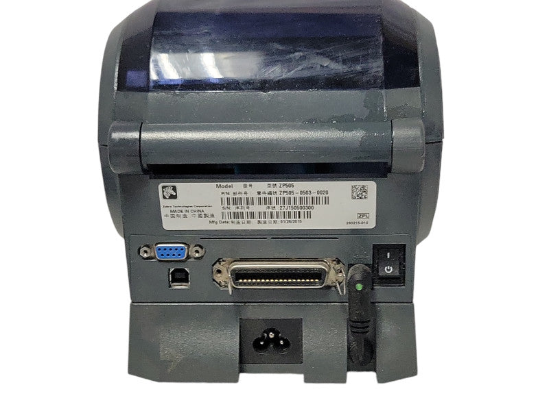 Zebra ZP505 Thermal Label Printer Serial/Parallel/USB _