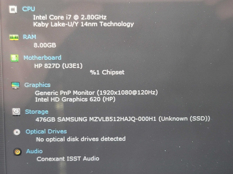 HP EliteBook x360 1030 G2| i7-7600U| 8GB DDR3| 512GB M.2 | TOUCH W/ STYLUS  Qβ Lap200
