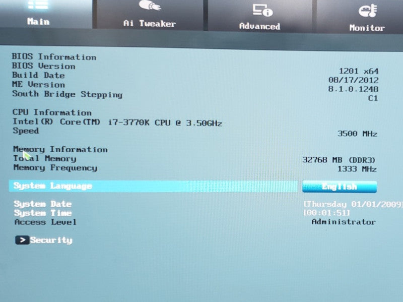 Custom Cooler Master PC i7 3770K CPU 3.50GHz | 32GB RAM | GeForce GTX 650