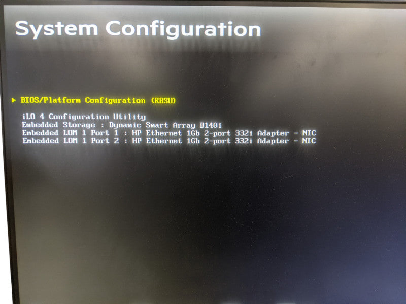 HP Proliant DL20 Gen9 | Xeon E3-1240 v5 | 40GB DDR4 | No HDD | B140i