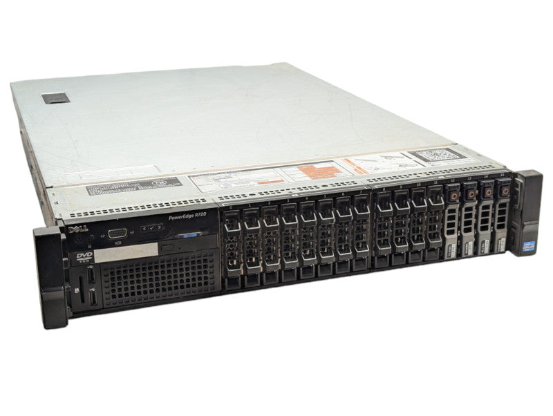 DELL PowerEdge R720 2x Xeon E5-2670 0 @ 2.60Ghz 128GB RAM 4 1TB SAS HDDs  -