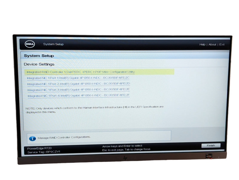 DELL PowerEdge R720 2x Xeon E5-2670 0 @ 2.60Ghz 128GB RAM 4 1TB SAS HDDs  -