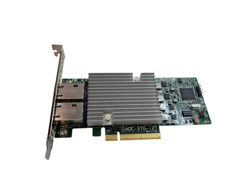 Supermicro AOC-STG-i2T 10Gigabit 10GBe BaseT Dual Port Server NIC Intel X540- %