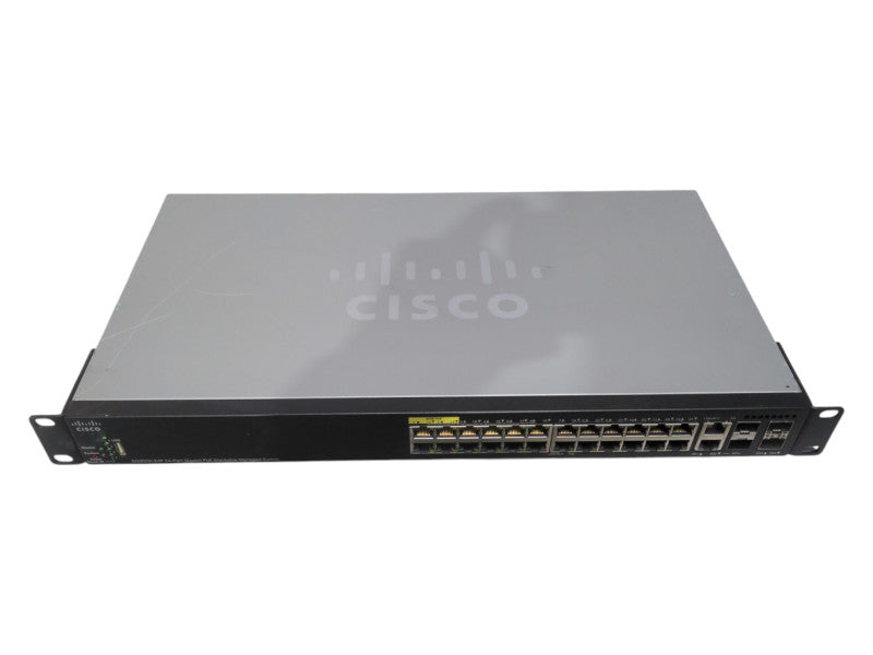 Cisco SG350X-24P-K9 24-Port Gigabit PoE Stackable Managed Network Switch
