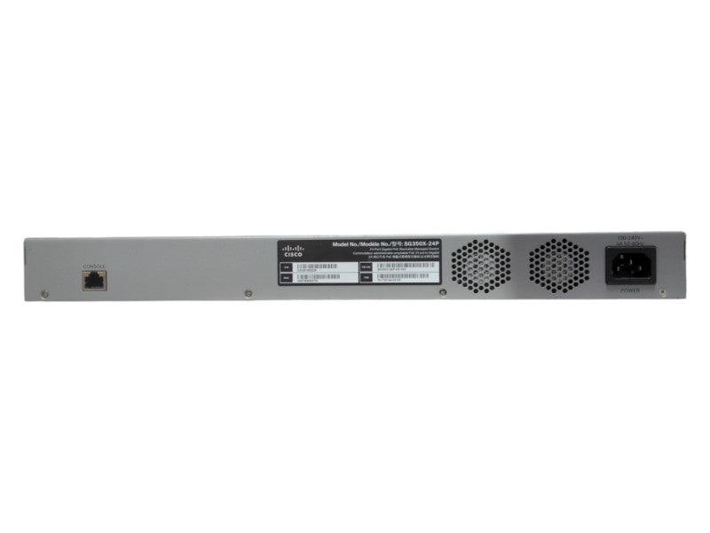 Cisco SG350X-24P-K9 24-Port Gigabit PoE Stackable Managed Network Switch
