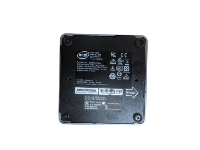 Intel NUC7i3BNK Mini PC | Core i3-7100U | 8GB DDR4 | No HDD Q