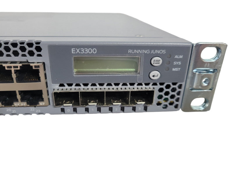 Juniper EX3300 EX3300-24T 24 Port Gigabit Switch Fact Reset !