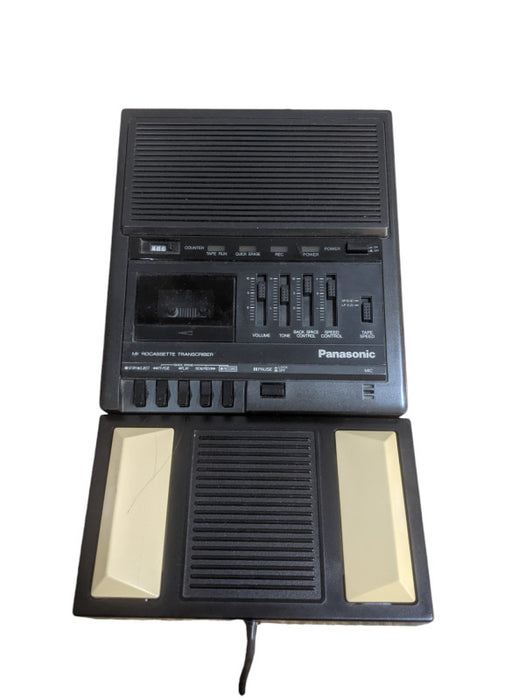 Panasonic RR-930 Microcassette Transcriber | with Foot Pedal