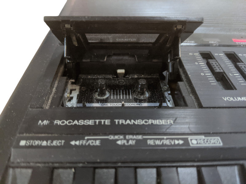 Panasonic RR-930 Microcassette Transcriber | with Foot Pedal