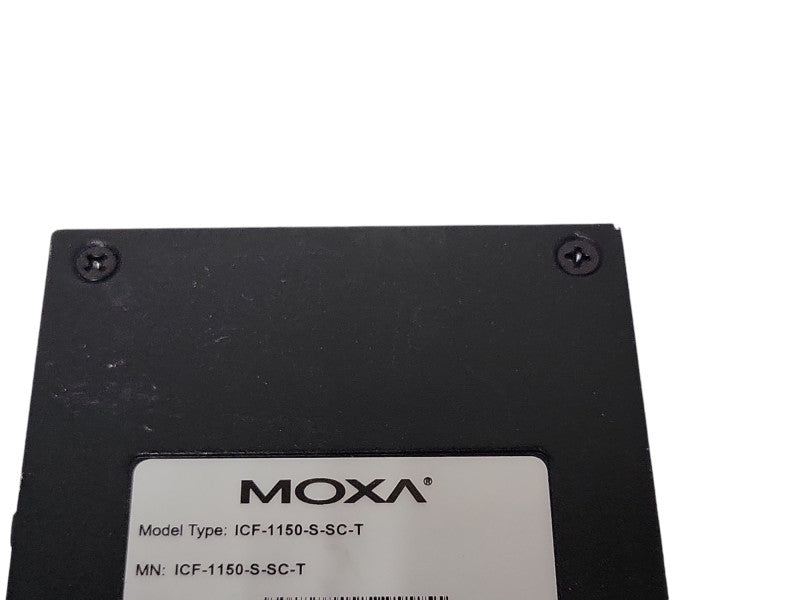 Moxa ICF-1150-S-SC-T Indust RS-232/422/485 to Single-mode Fiber Converter SEE _