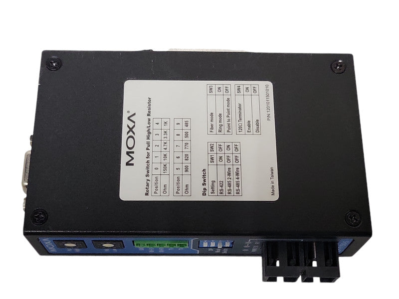 Moxa ICF-1150-S-SC-T Indust RS-232/422/485 to Single-mode Fiber Converter SEE _