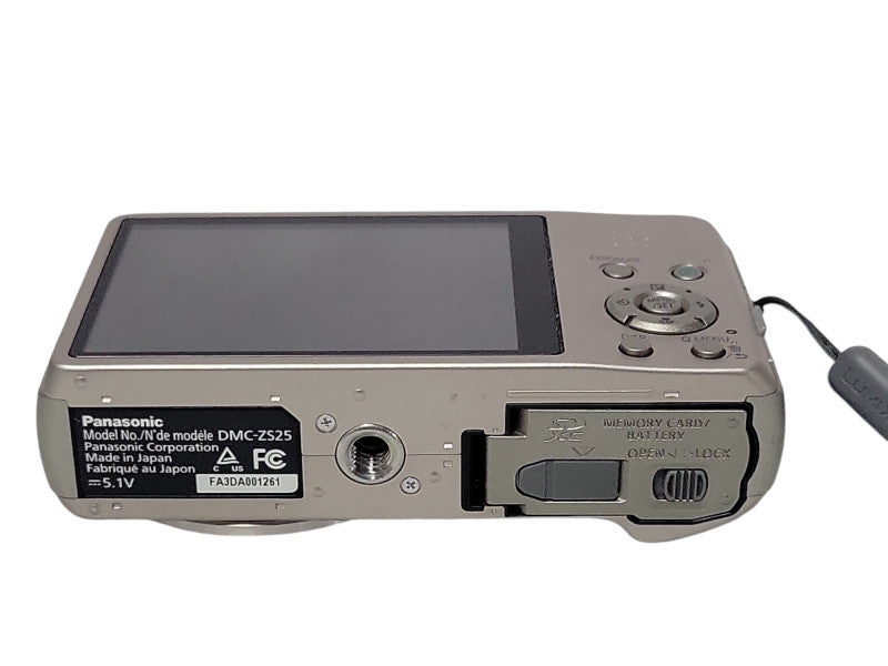 Panasonic Lumix DMC-ZS25 16.1 MP Digital Camera 20X Optical Zoom, READ _