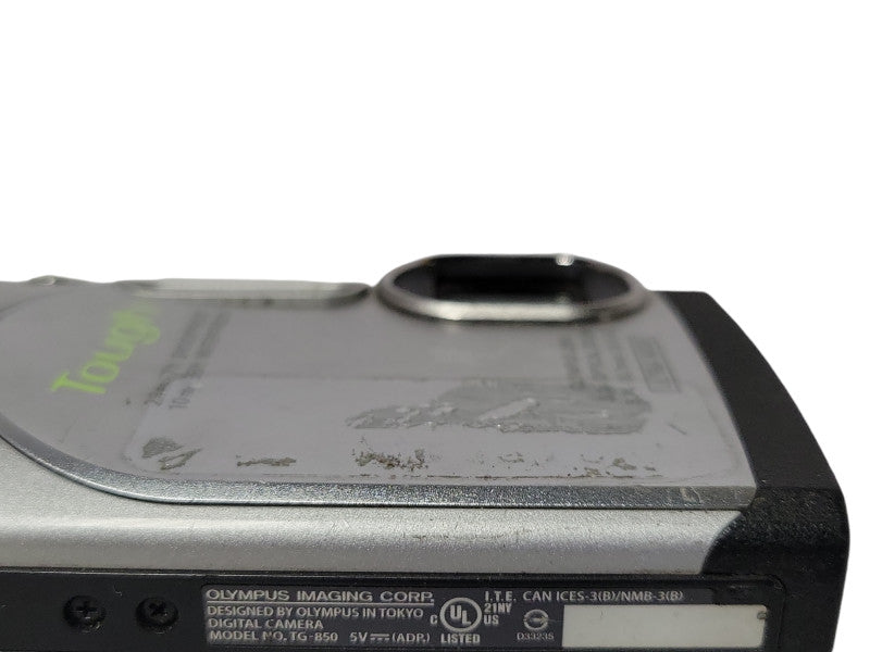 Olympus Stylus Tough TG-850 16MP Digital Camera, READ _