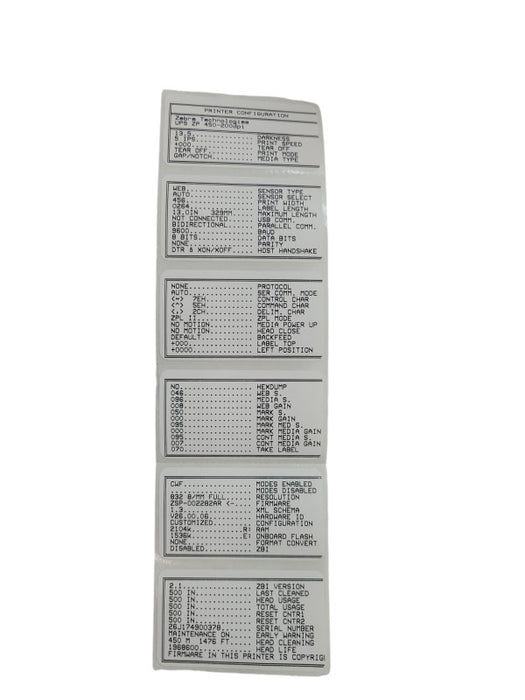 Zebra ZP 450 Thermal Shipping Barcode Label Printer + PWR / USB Cable %