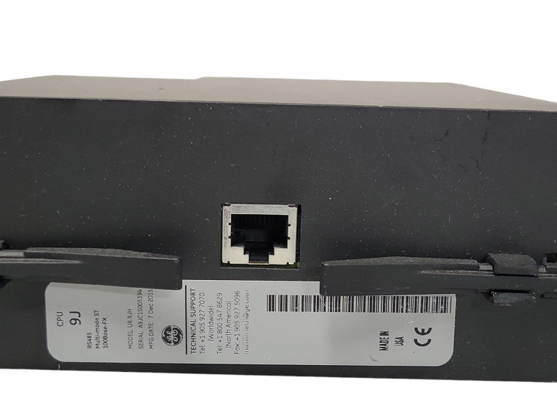 GE Multilin 9J CPU Module RS485 Multi-Mode ST 100Base-FX UR9JH, READ _