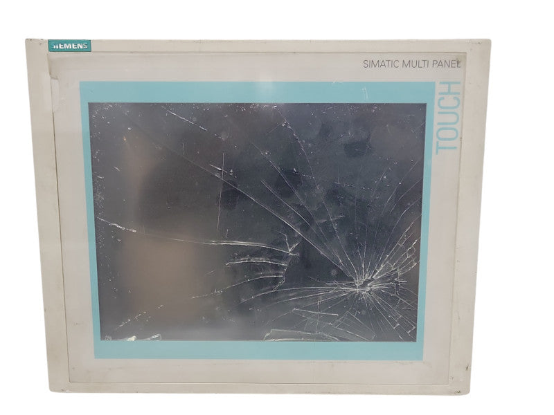 Siemens MP370 Multi Panel touch 15" TFT 6AV6 545-0DA10-0AX0, READ _