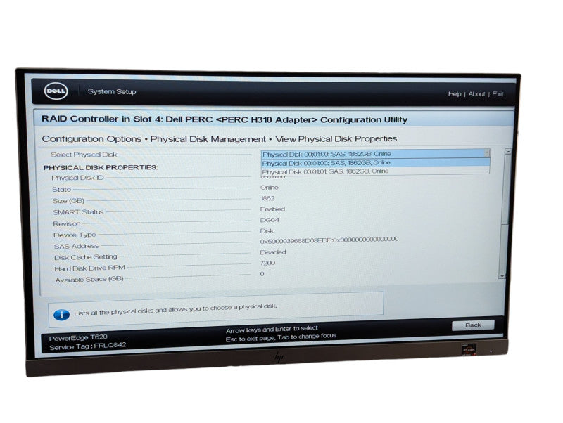 DELL PowerEdgeT620 Xeon E5-2640 v2 @ 2.00Ghz 64GB RAM 2 2TB HDDs  -