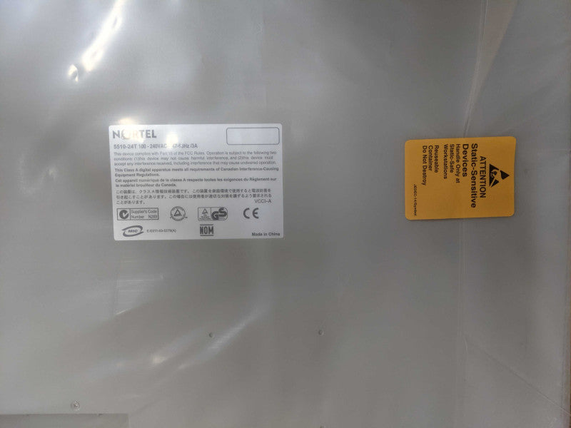 Nortel BayStack 5510-24T 24 Port Ethernet Network Switch Q