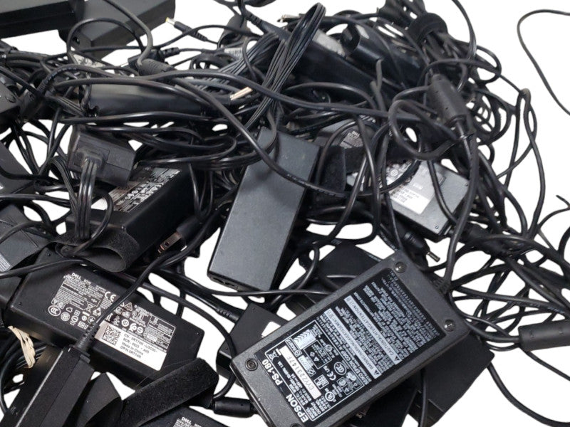 26x Assorted Laptop and Printer Power Adapters  45w to 90W
