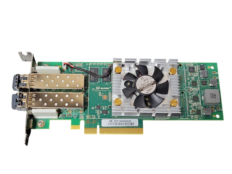 Qlogic QLE2672 16Gb Dual Port SFP+ FC HBA Server Card, LP Bracket _