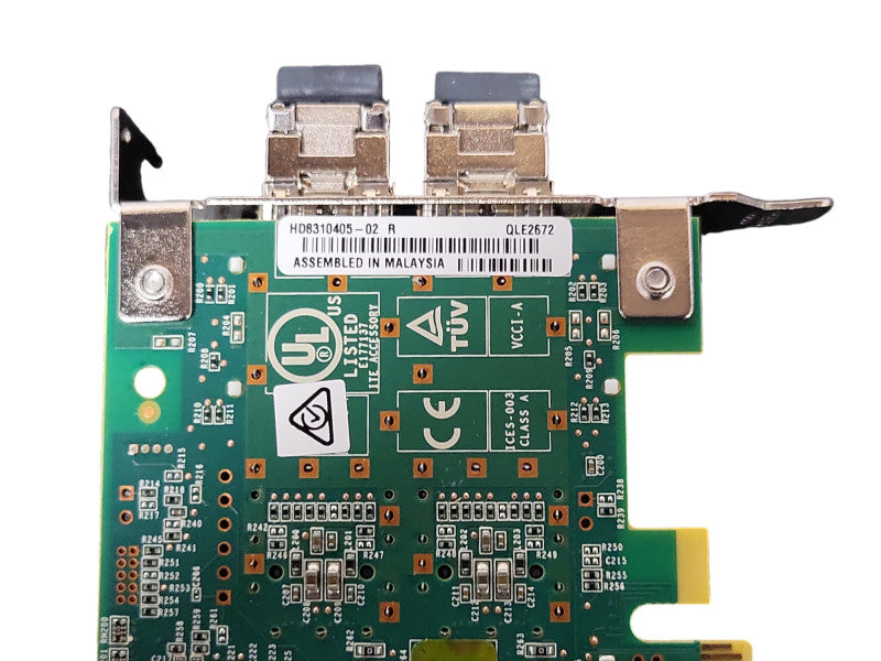 Qlogic QLE2672 16Gb Dual Port SFP+ FC HBA Server Card, LP Bracket _