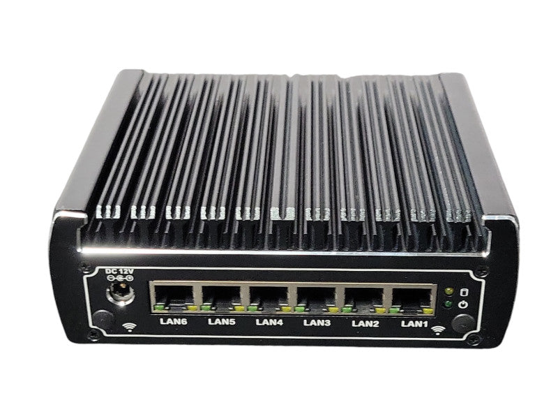 Embedded PC Core I5-7200U CPU, with 6x Ethernet ports industrial PC, READ _