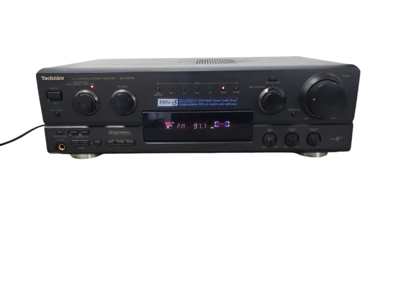 VTG Technics AV Control Stereo Receiver SA-AX540 5.1 Channel No Remote
