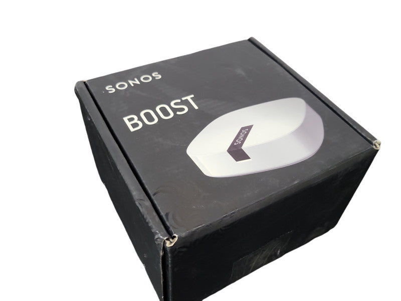 Sonos Boost White Smart Wireless Speaker Transmitter With Charger And Etherne _