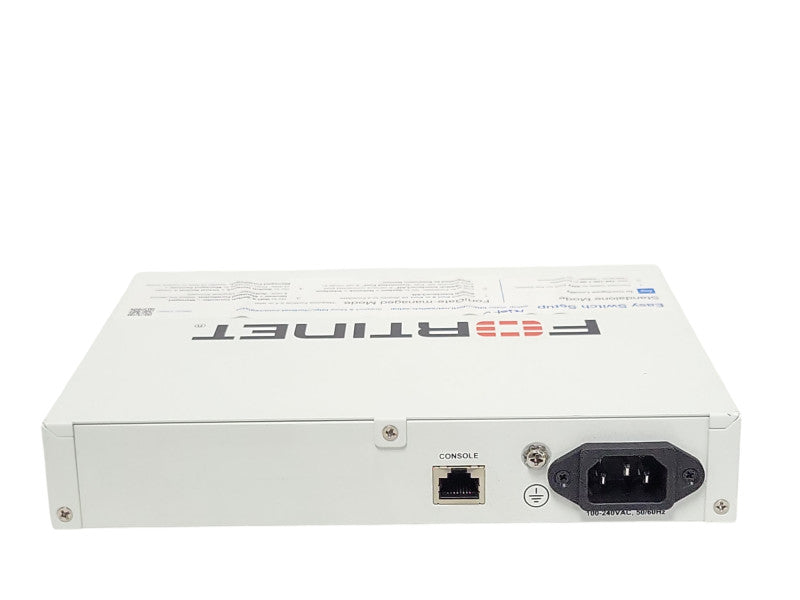 Fortinet FortiSwitch FS-108E 8-Port Managed Desktop Secure Access Switch Q_