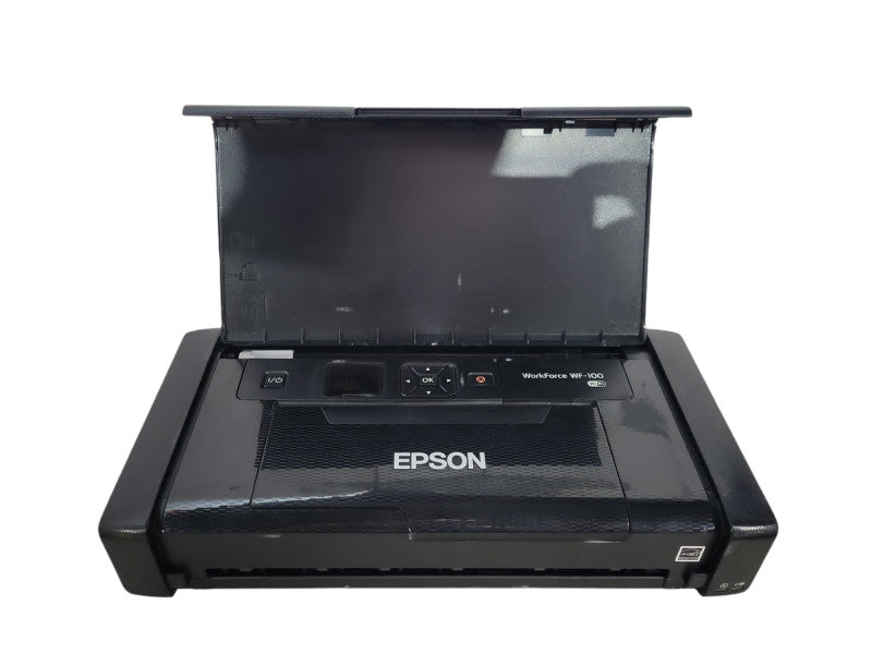 Epson WorkForce WF-100 Wireless Mobile Inkjet Printer B581A, READ !