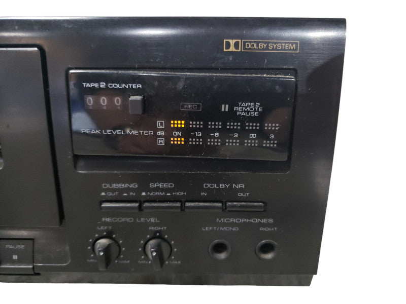 Vintage Optimus SCT-5500 High Speed Dubbing Cassette Deck