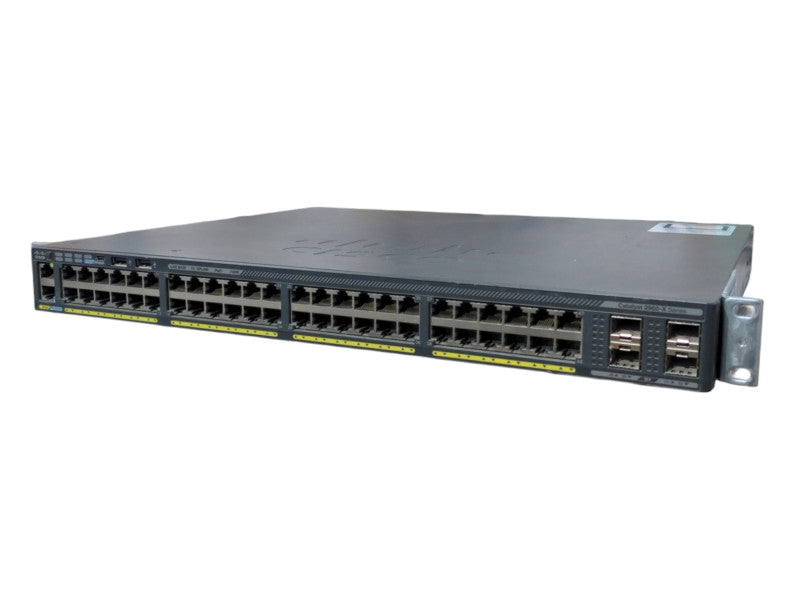 Cisco WS-C2960X-48FPS-L, 48 Port Gigabit PoE+ 740W 4x SFP Switch