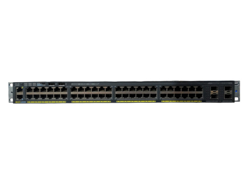 Cisco WS-C2960X-48FPS-L, 48 Port Gigabit PoE+ 740W 4x SFP Switch