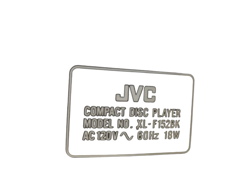 JVC XL-F152BK 5 Disc CD Compact Disc Changer/Player