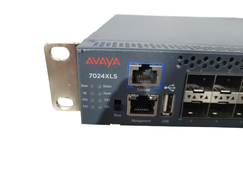 Avaya VSP 7024XLS 24-Port SFP+ Mngd Switch 1/10GBASE  !