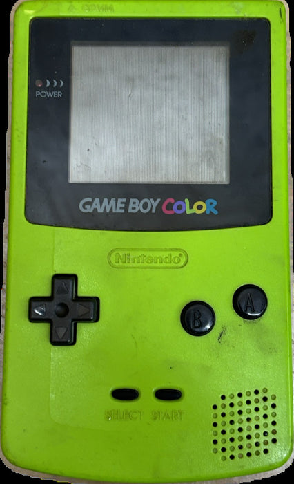 Nintendo GAME BOY COLOR GCB-001 Gaming Console READ!
