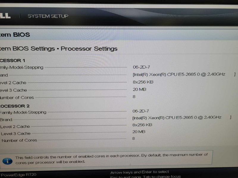 Dell PowerEdge R720 - 2x Xeon E5-2665 0 | 128GB RAM | NO HDD / RAID| 2xPSU