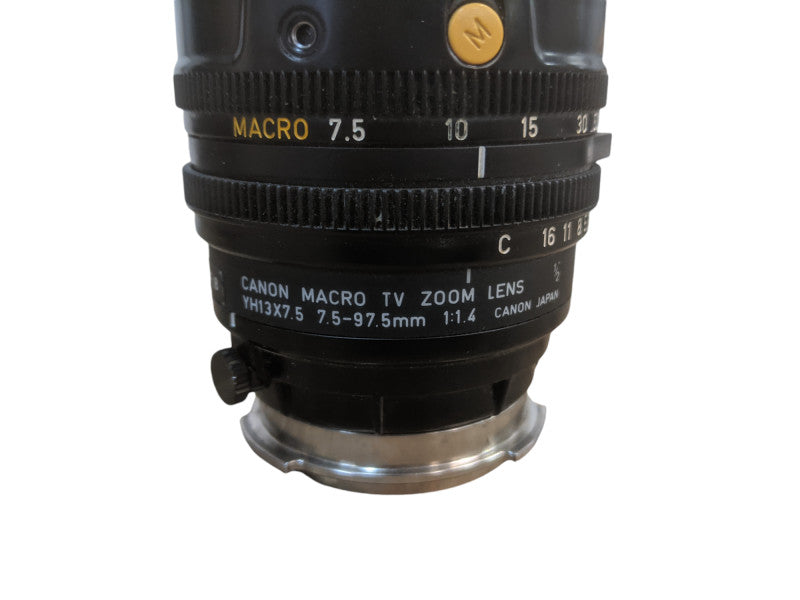 Canon Macro TV Zoom Lens 7.5-97.5mm | 1:1.4 | YH12X7.5 | *READ*