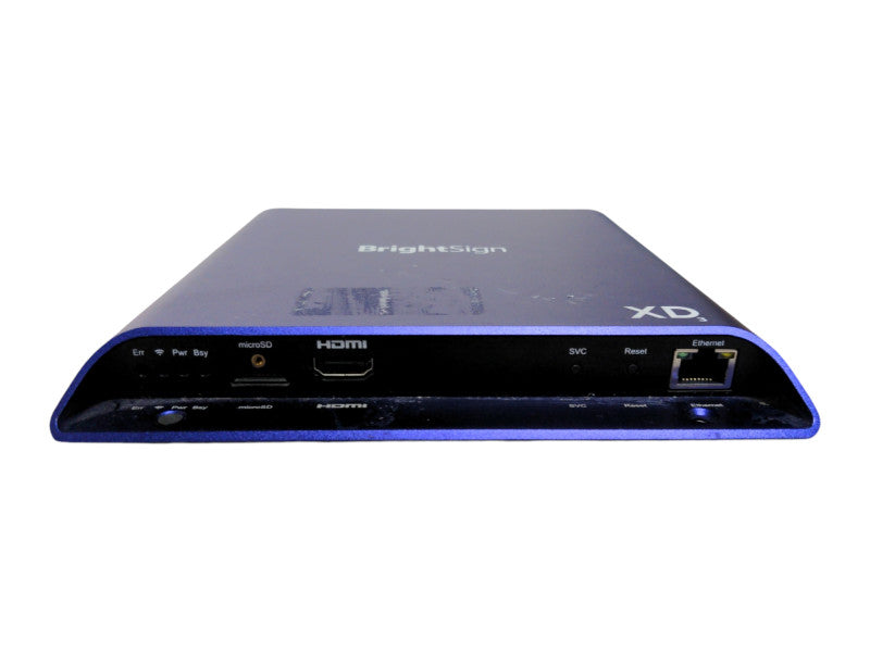 BrightSign XD233 4K Advanced HTML5 I/O HDMI Media Player, READ