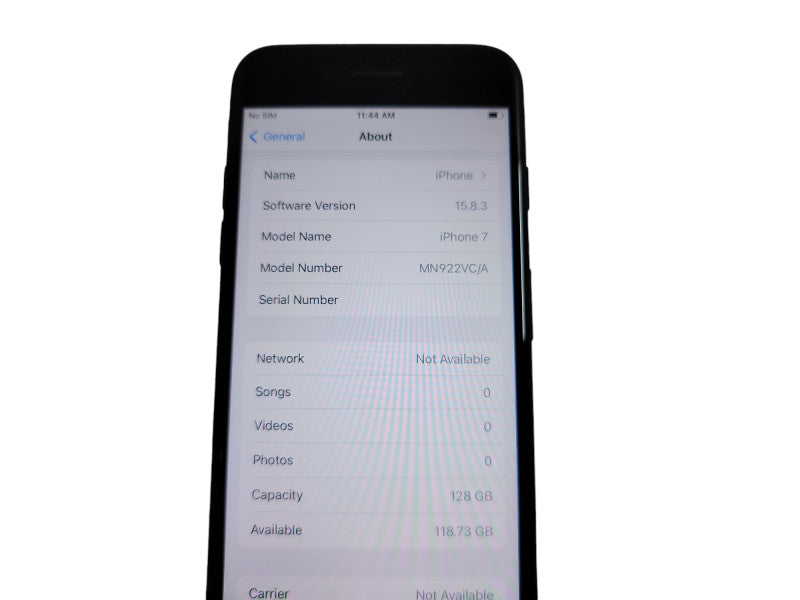 Apple iPhone 7 - 128GB - Black (*
