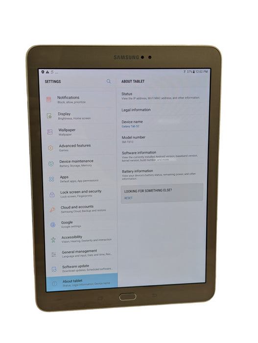 Samsung Galaxy Tab S2 SM-T810 32GB UNLOCKED  -