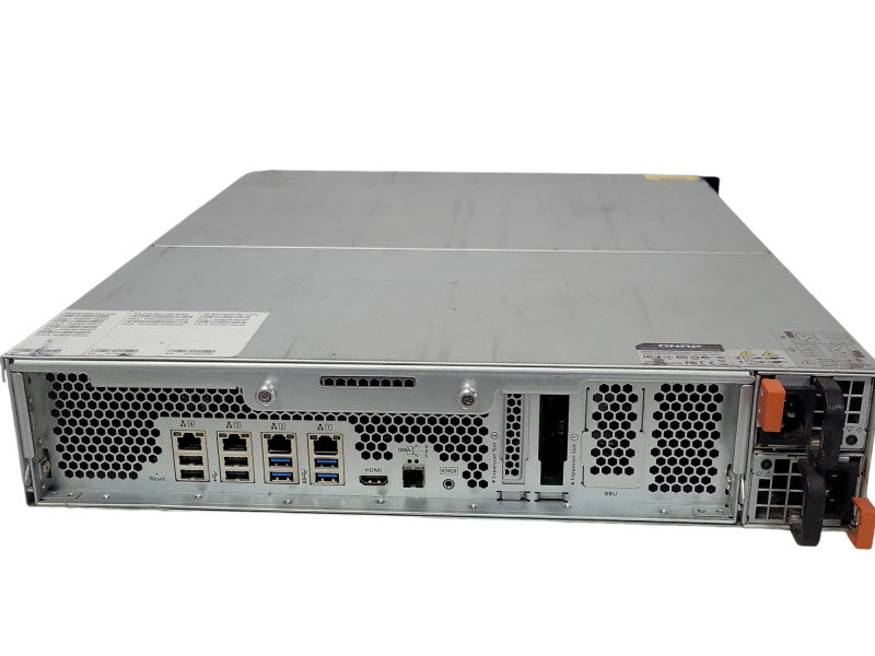 QNAP TVS-EC1280U-SAS-RP 12-Bay 3.5" NAS Server, No HDDs, 1x PSU, READ _