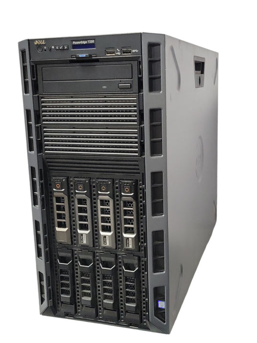 Dell PE T330, Xeon E3-1220 v5 3.00GHz, 16GB DDR4, 8x3.5", 2x PSU, 4x 2TB HDDs _