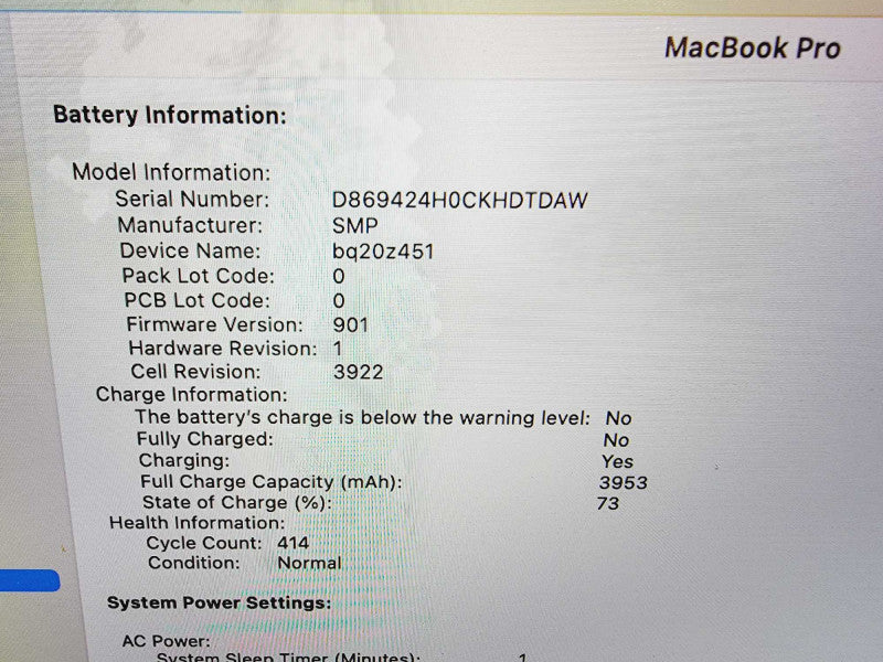 Apple Macbook Pro 2017 2-Core i5-7267U @ 3.1GHz 16GB DDR3 256GB SSD (