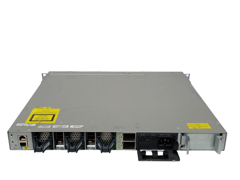 Cisco WS-C3850-24S-S 24 Port GE SFP Switch  IP Base, C3850-NM-4-1G, 1x PSU _