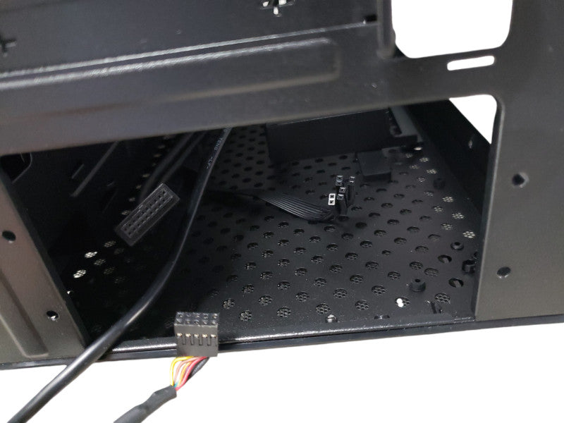 Open Box Cooler Master MasterBox Q300L White Micro-ATX Tower, Magnetic Design