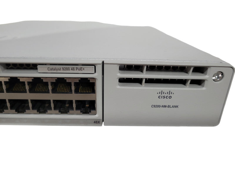 CISCO Catalyst C9200-48P-E V01 | 48-Port PoE+ | 1x PSU !