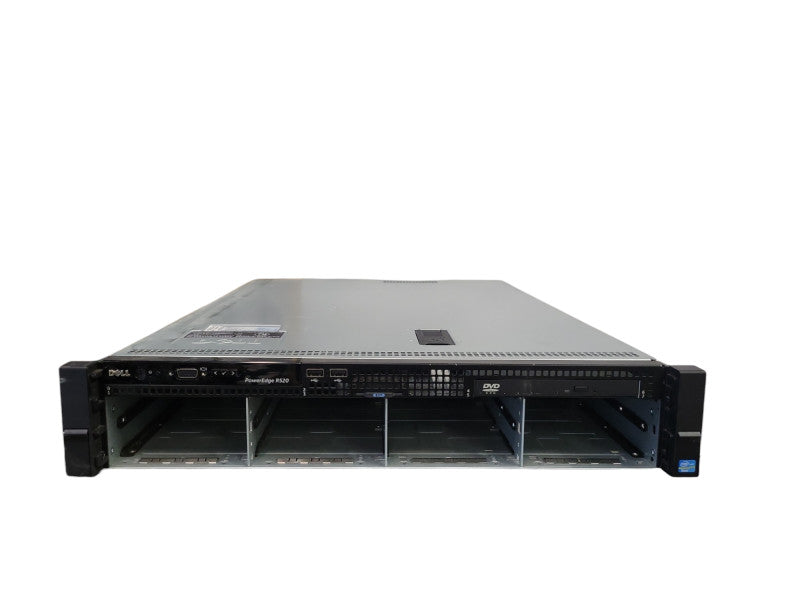 Dell PE R520 - 2x Xeon E5-2403 0 | 64GB RAM | NO HDD | PERC H710 Mini | 2xPSU %